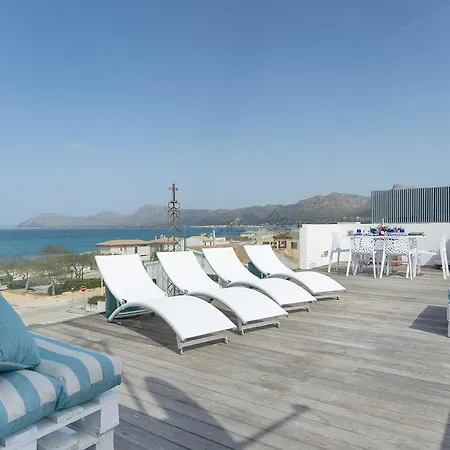 Sea View House With Terrace Son Serra Mallorca