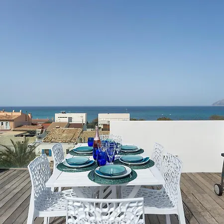 Sea View House With Terrace Son Serra Mallorca